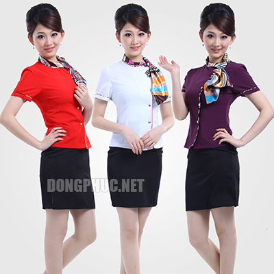 Mau dong phuc PG | mẫu đồng phục PG